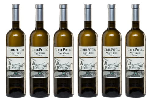 6x 0,75l - 2023er - Corte Pitora - Pinot Grigio - Veneto D.O.P. - Italien - Weißwein trocken von Corte Pitora