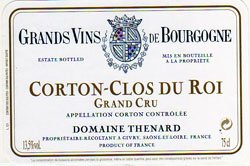 Corton Clos du Rois - Domaine Baron Thenard (case of 6) von Corton Clos du Rois