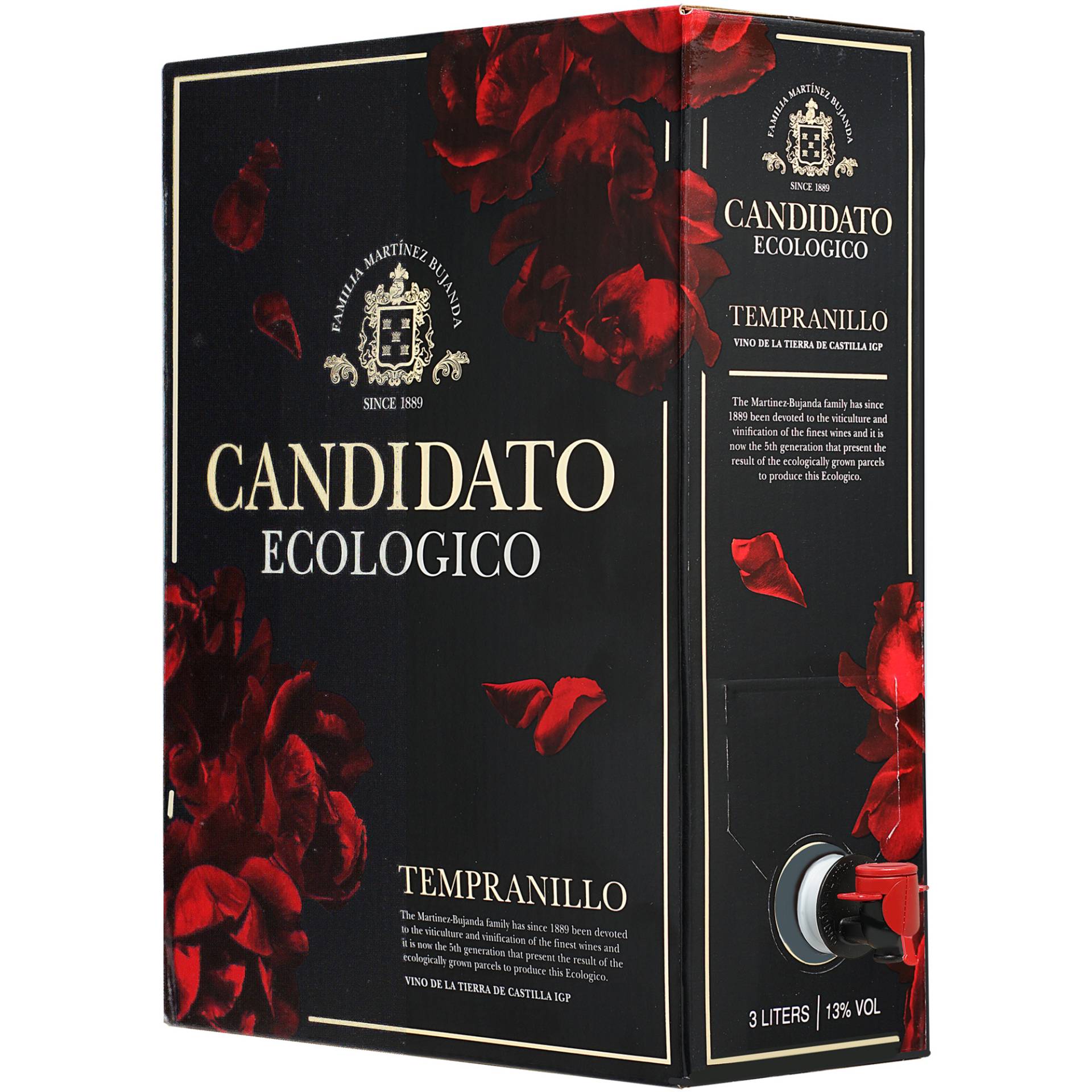 Candidato Ecologico - 3,0 L. 2022  3L 13% Vol. Rotwein Trocken aus Spanien von Cosecheros y Criadores