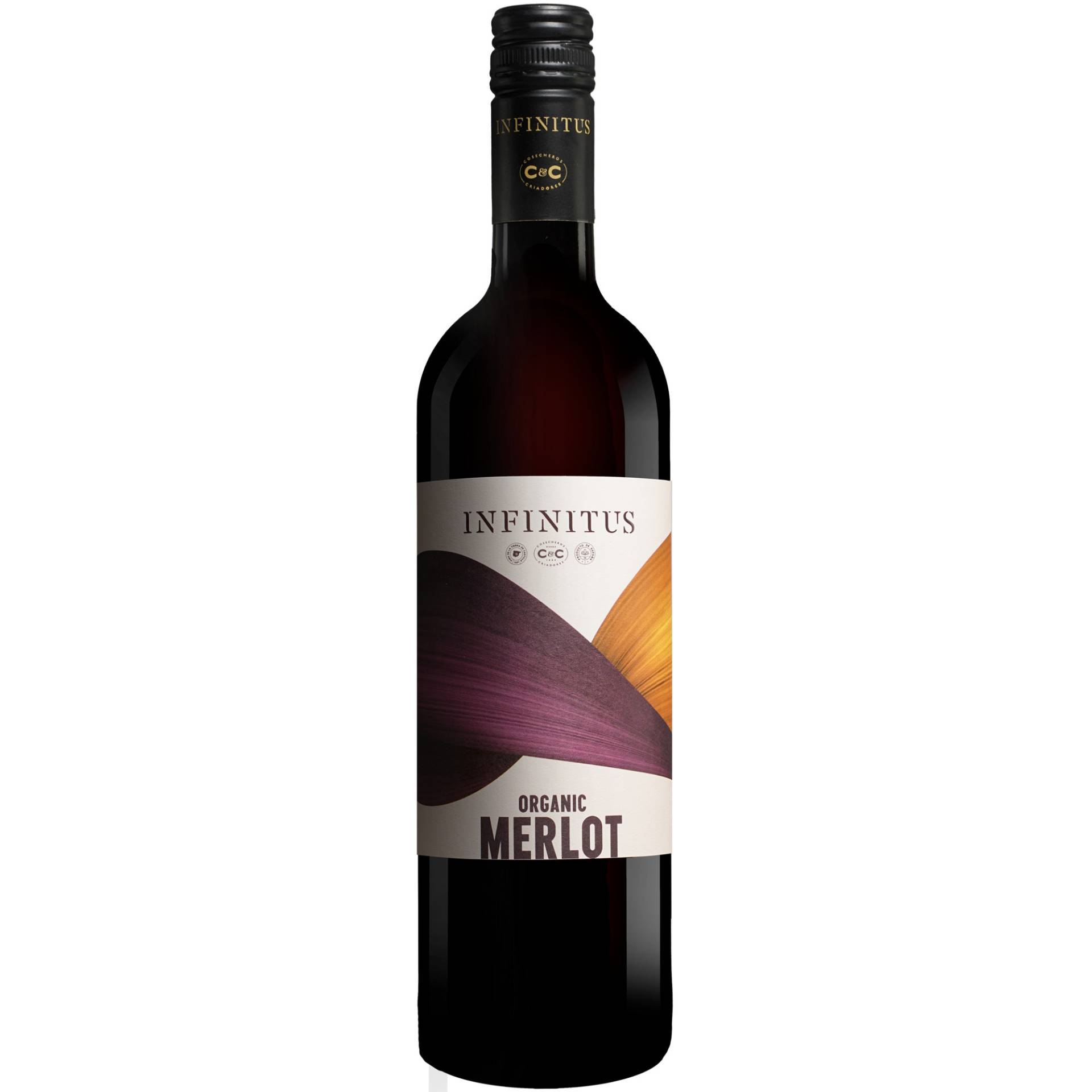 Infinitus Merlot 2023  0.75L 13.5% Vol. Rotwein Trocken aus Spanien von Cosecheros y Criadores