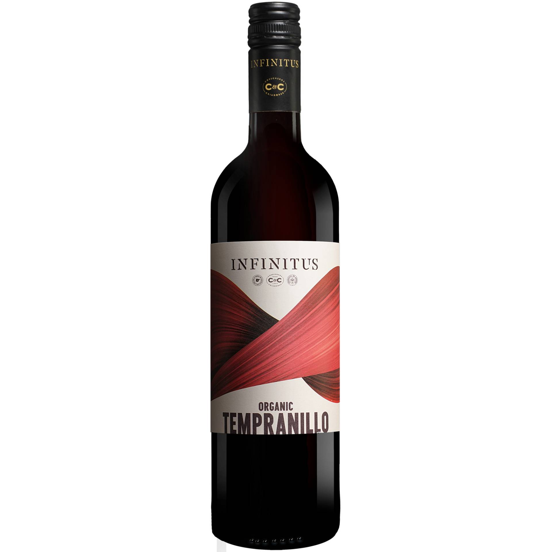 Infinitus Tempranillo 2023  0.75L 13% Vol. Rotwein Trocken aus Spanien von Cosecheros y Criadores