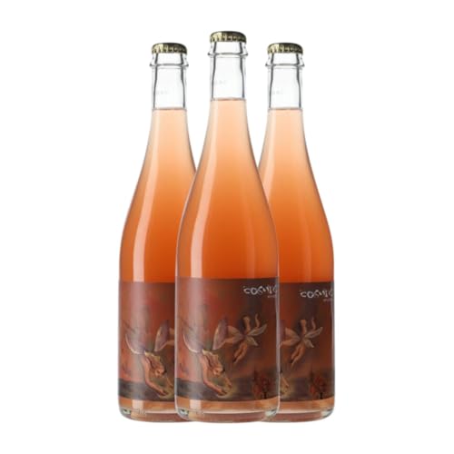 Còsmic Les Fades del Calcari 75 cl Rosé Sekt (Karton mit 3 Flaschen von 75 cl) von Còsmic Vinyaters