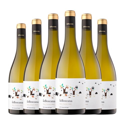 Costers del Sió La Boscana Blanco Costers del Segre 75 cl Weißwein (Karton mit 6 Flaschen von 75 cl) von Costers del Sió