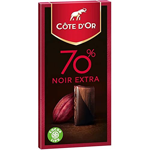 Goldkegel 70 % Schwarz Extra 100 g (12 Stück) von Côte d Or