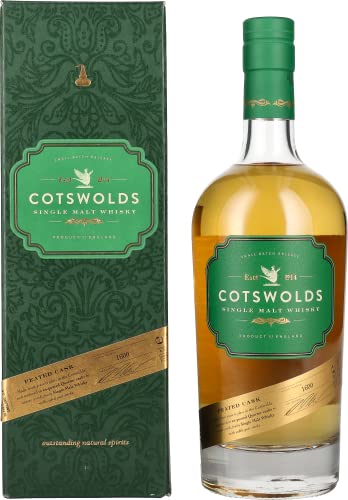 Cotswolds PEATED CASK Single Malt Whisky 60,4% Vol. 0,7l in Geschenkbox von Cotswolds