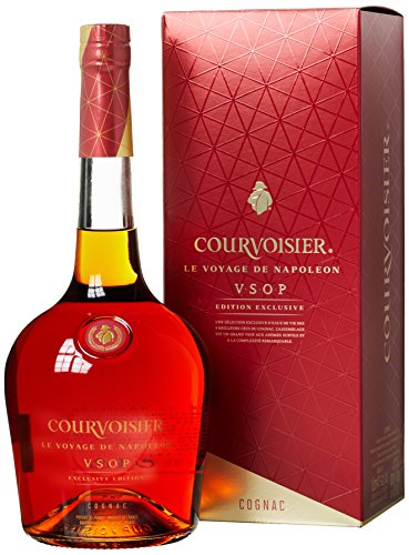 Courvoisier VSOP Le Voyage de Napoleon Cognac mit Geschenkverpackung (1 x 1 l) von Courvoisier