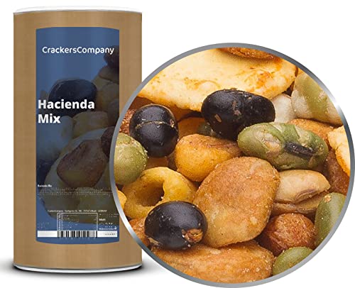 1 x 350g Barmischung Hacienda Partymix mit Edame Bohnen gerösteten Bohnen grünen Erbsen von Crackerscompany