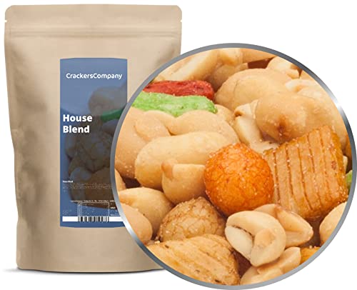 1 x 400g Hausmischung mit Erdnuss und Reiscracker mit viel Protein von Crackerscompany