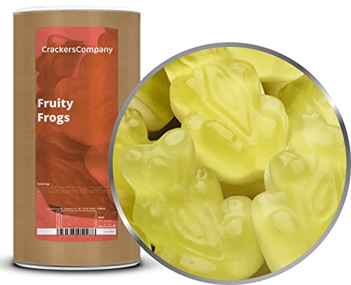 2 x 950g Fruchtige Frösche aus Fruchtgummi, glutenfrei, laktosefrei von Crackerscompany