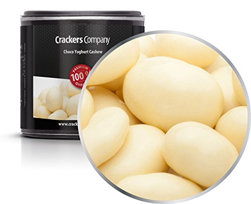 4 x 105g Premium Cashew Nüsse in Joghurtschokokalde vegetarisch glutenfrei von Zeelec