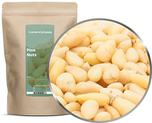 1 x 600g Pinienkerne Grade A naturbelassen 100% Rein SUPERFOOD nussig aromatisch zuckerfrei salzfrei vegetarisch vegan glutenfrei laktosefrei Premium Qualität von BFYSYO