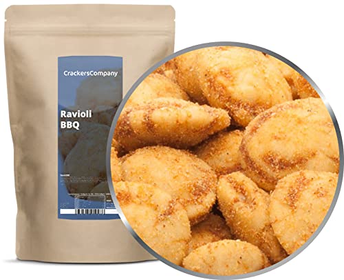 1 x 350g Erdnüsse Ravioli BBQ laktosefrei fettarm von Crackerscompany