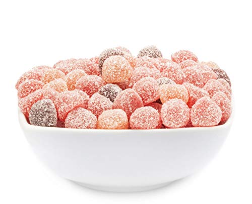 1 x 3kg Fruchtgummi saure Fruchtsaft-Johannisbeeren Gummibonbon mit Fruchtsaft von der Roten Johannisbeere aus Fruchtsaftkonzentrat glutenfrei laktosefrei von UOOTPC