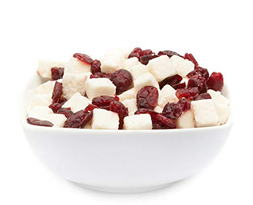 1 x 3 kg Fruchtmischung mit Kokos Cranberry kandiert PREMIUM fettarm laktosefrei salzfrei von Crackerscompany