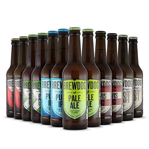 BrewDog Paket (12x0,33l) inkl. MEHRWEG/EINWEG-Pfand von Craftbeer-Shop.com