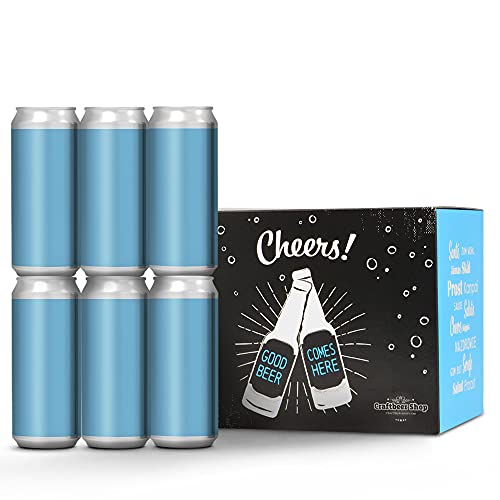 Hoppy Beersday! 6 Dosen Craftbeer in Geschenkbox | inkl. EINWEG-Pfand von Craftbeer-Shop.com