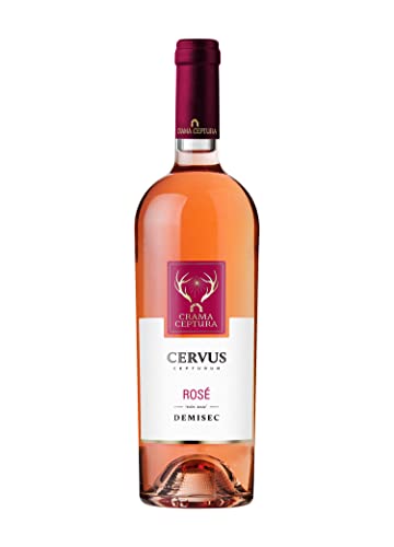 Crama Ceptura | CERVUS CEPTURUM Rose – Roséwein halbtrocken aus der Republik Moldau 0.75 L von Crama Ceptura