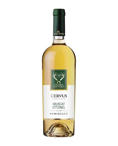 Crama Ceptura | CERVUS CEPTURUM Sauvignon Blanc – Weißwein halbtrocken aus der Republik Moldau 0.75 L von Crama Ceptura