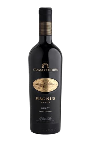 Crama Ceptura | CERVUS MAGNUS MONTE Merlot – Rotwein trocken aus Rumänien | 0.75 L DOC-CMD von Crama Ceptura