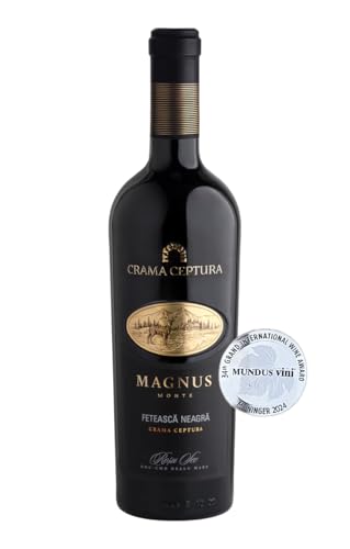 Crama Ceptura | MAGNUS MONTE Feteasca Neagra – Rotwein trocken aus Rumänien | 0.75 L DOC-CMD von Crama Ceptura