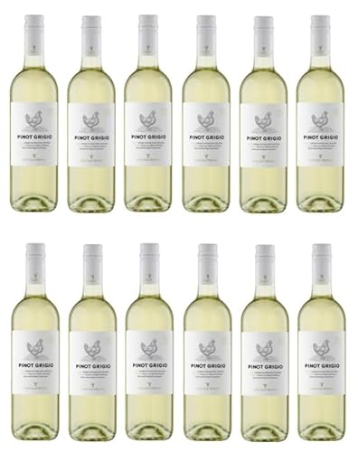 12x 0,75l - 2023er - Cramele Recas - Speis & Trank - Pinot Grigio - Rumänien - Weißwein trocken von Cramele Recas - Speis & Trank