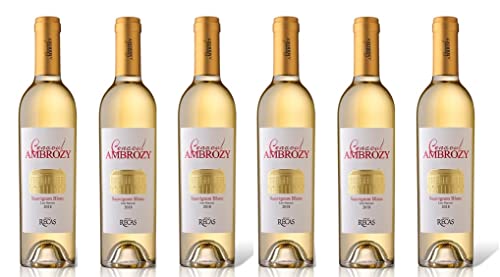 6x 0,375l - Cramele Recas - Conacul Ambrozy - Sauvignon Blanc - late harvest - Rumänien - Weißwein süß von Cramele Recas