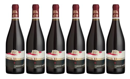 Cramele Recas | CASTEL HUNIADE Cabernet Sauvignon – Rotwein trocken aus Rumänien | Weinpaket 6 x 0,75 L DOC-CMD + 1 Kugelschreiber "Amigo Spirits" gratis von Cramele Recas