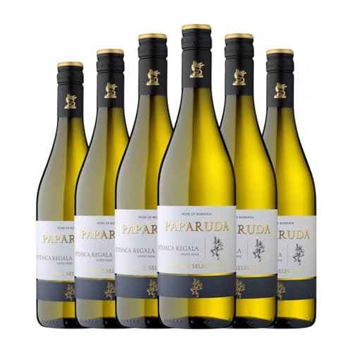 Cramele Recas Paparuda Fetească Neagră 75 cl Weißwein (Karton mit 6 Flaschen von 75 cl) von Cramele Recas