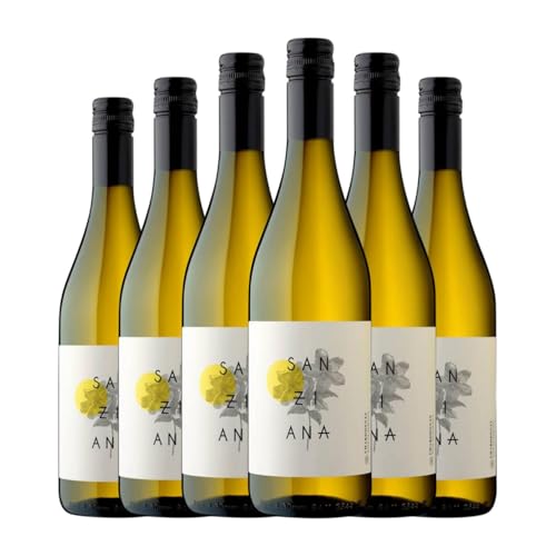 Cramele Recas Sanziana Chardonnay 75 cl Weißwein (Karton mit 6 Flaschen von 75 cl) von Cramele Recas