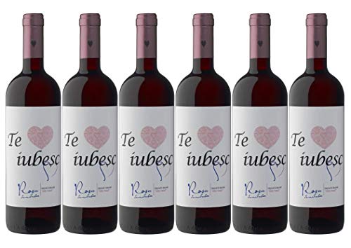 Cramele Recas | Te Iubesc Rosu – Rotwein lieblich aus Rumänien | Weinpaket 6 x 0,75 L von Cramele Recas