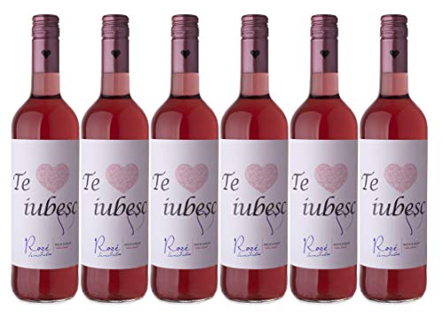 Cramele Recas | Te Iubesc Roze – Roséwein lieblich aus Rumänien | Weinpaket 6 x 0,75 l von Cramele Recas