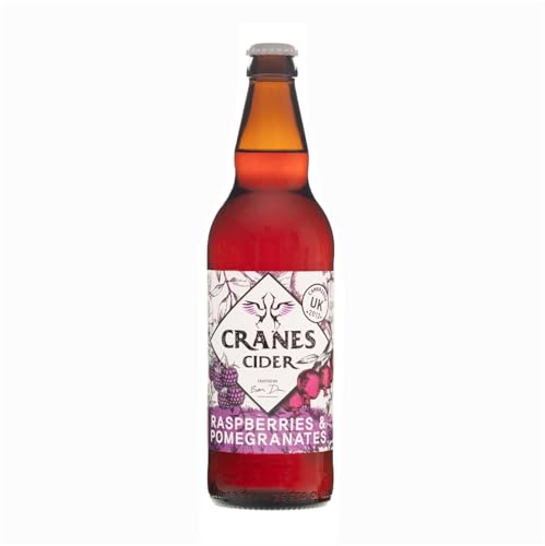 Cranes Raspberries & Pomegranates Cider, 8X500ml von Cranes