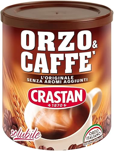 6x Crastan Orzo und kaffee Instant lösliche Gerste Getreidekaffee Kaffee 120 gr von Crastan