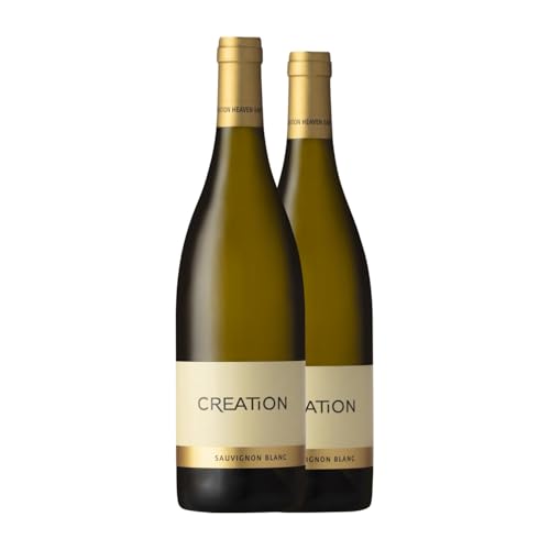 Creation Sauvignon Weiß 75 cl Weißwein (Karton mit 2 Flaschen von 75 cl) von Creation