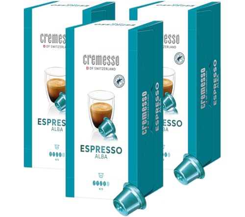 Cremesso Kapseln Espresso Alba, 3er Pack, 48 Stück (3 x 16 Stück) von Cremesso