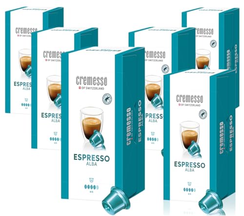 Cremesso Kapseln Espresso Alba, 6er Pack, 96 Stück (6 x 16 Stück) von Cremesso