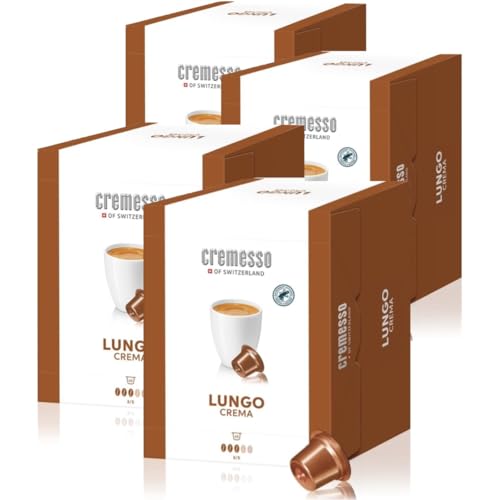 Cremesso Lungo Crema, Kaffeegenuß CREMIG & AROMATISCH, XXL Box (48 Kapseln) von Cremesso