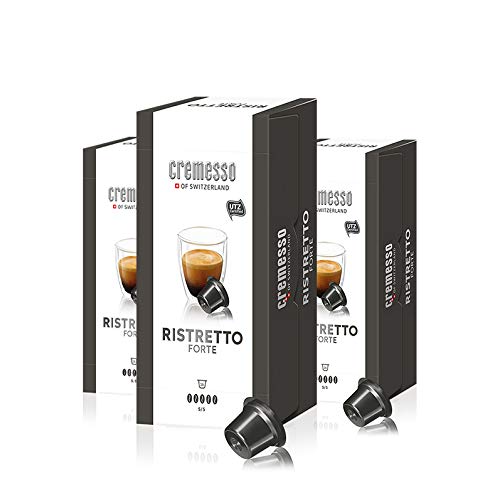 Cremesso Ristretto Forte, 16 Kapseln, 3er Pack von Cremesso