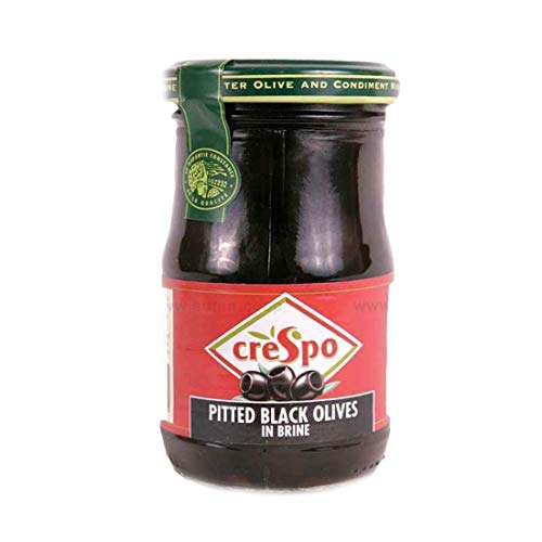 Crespo Entsteinte Schwarze Oliven 354G von Crespo