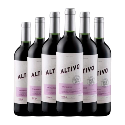 Criadores de Rioja. Altivo Tempranillo Rioja 75 cl Rotwein (Karton mit 6 Flaschen von 75 cl) von Criadores de Rioja