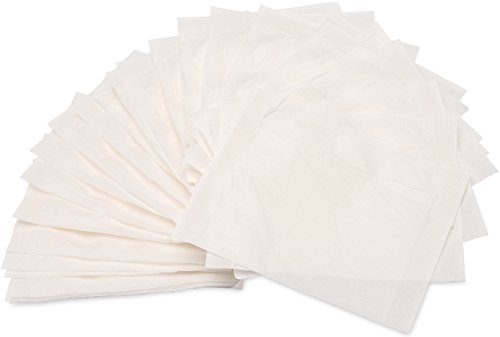 Bath Tea Bags - Heat Sealable Using an Iron - Fill Empty Bags with Bath Salts, Essential Oils and Herbs - For Aromatherapy Bathing - 50 Count - Large Bags by Crinklee von Crinklee