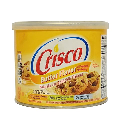 Crisco Butter Flavour 453g, 1er Pack (1 x 453 g) von Crisco