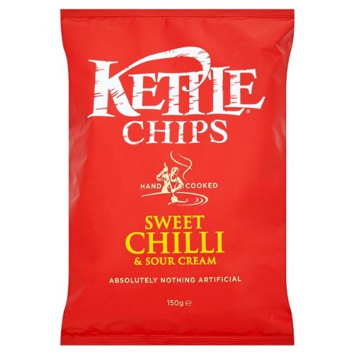 Kettle Chips Sweet Chilli & Sour Cream 6x150g von Crisps