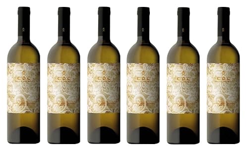 6x 0,75l - 2023er - Cristo di Campobello - C'D'C' - Bianco - Sicilia I.G.P. - Sizilien - Italien - Weißwein trocken von Cristo di Campobello