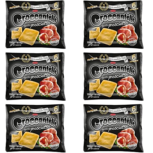 6x Croccantelle Gusto Prosciutto Schinken multipack 210 g aus italien von Croccantelle