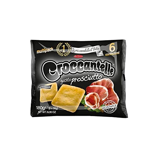 Croccantelle Al Gusto Prosciutto 8 Pezzi Da 210 Grammi von Croccantelle