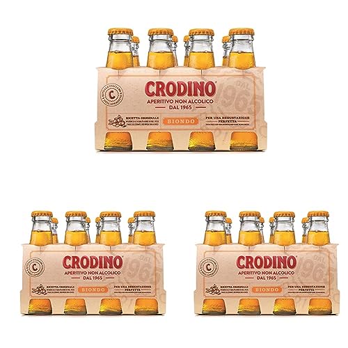 Crodino alkoholfreier Aperitif, 24er Pack (8 x 98 ml) von Crodino