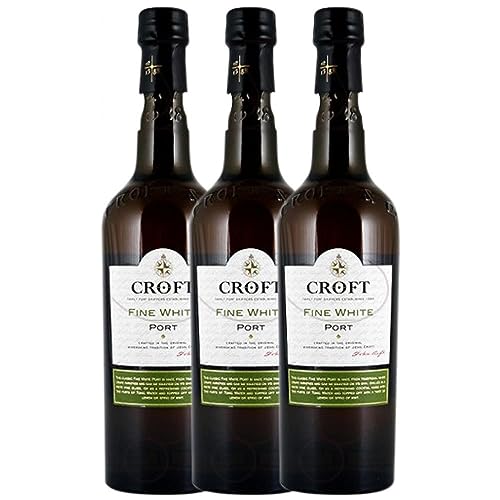 Croft Port Fine White Porto 75 cl (Schachtel mit 3 Flaschen von 75 cl) von Croft Port