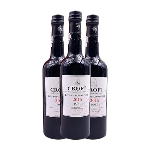 Croft Port L.B.V. Porto 75 cl (Schachtel mit 3 Flaschen von 75 cl) von Croft Port