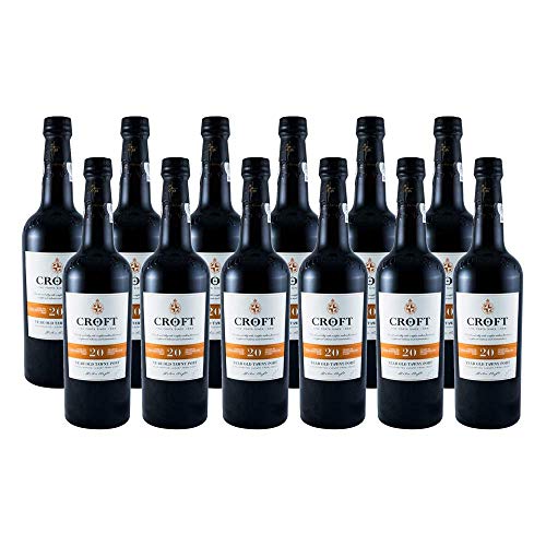 Portwein Croft 20 years - Dessertwein - 12 Flaschen von Croft